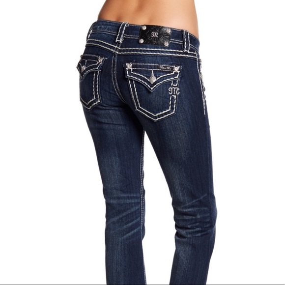 what size is a 27 waist in miss me jeans